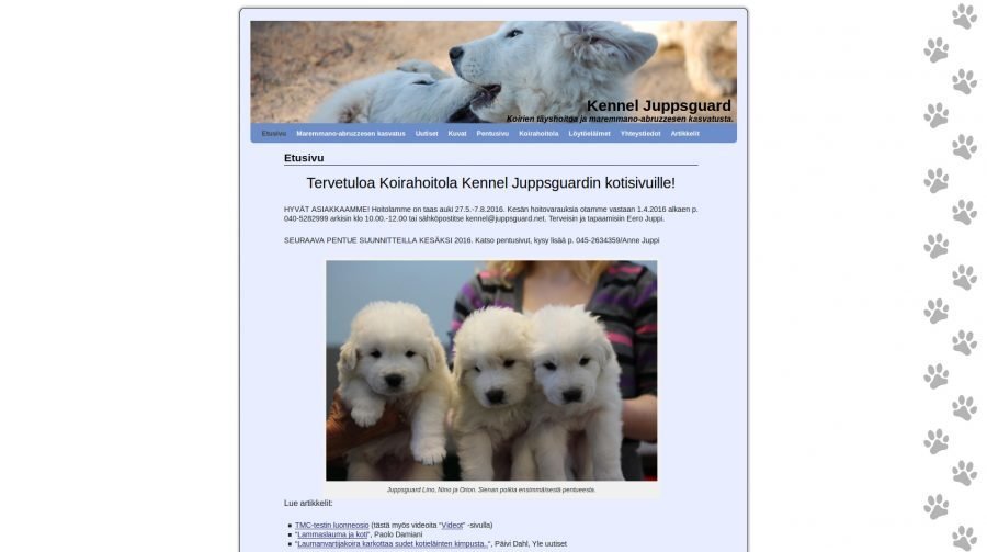 Koirahoitola Kennel Juppsguard