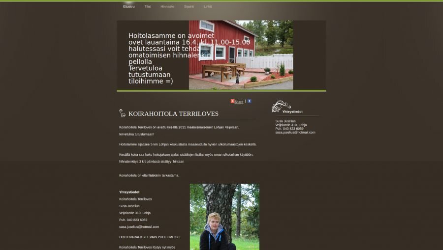 Koirahoitola Terriloves